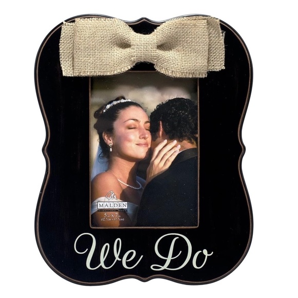 ‘We Do’ Chic Rustic Frame - Picture 3 of 3